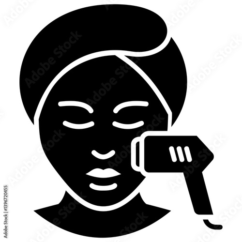 Facial Laser Icon