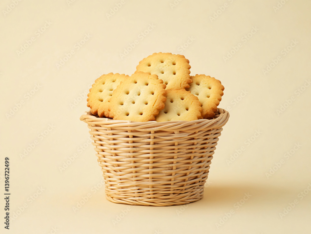 Gourmet Round Cracker Basket: Rustic Beige Snack Display for Casual Dining or Party Platters - Embrace Wholesome Treats and Healthy Options with Organic, Low-Calorie Deliciousness Gourmet Round Cracker Basket: Rustic Beige Snack Display for Casual Dining or Party Platters - Embrace Wholesome Treats and Healthy Options with Organic, Low-Calorie Deliciousness