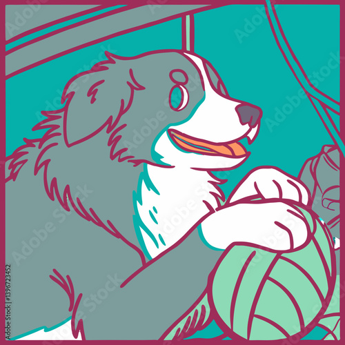 ​The Bernese Mountain Dog is a large, gentle, and playful breed known for its friendly and easygoing temperament. Originating from Switzerland, these dogs are loyal family companions and excellent wit