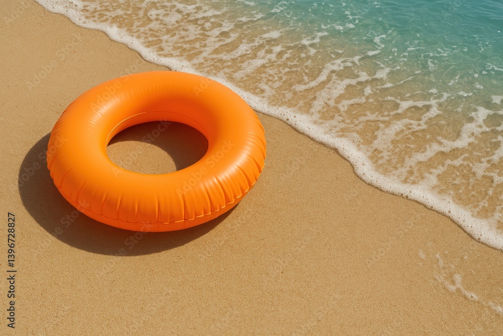 Naklejka premium Beach Day Essentials