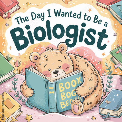 cute coloring book cover, cover, cute kids illustration, cartoon cover, cartoon illustration, kawaii coloring, easy and bold, kawaii cover, cozy, cozy cover, fuzzy, hygge, coloring pages, adult colori