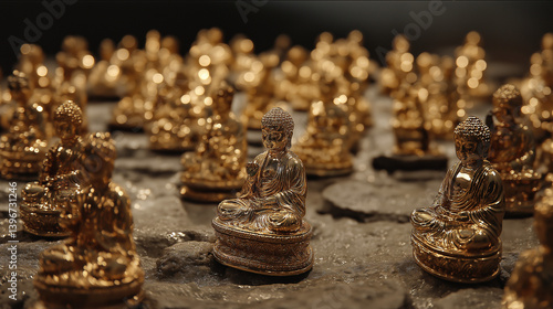 chess pieces isolated on white