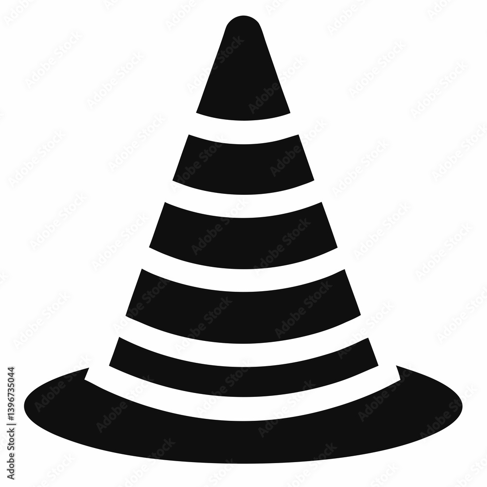 traffic cone icon traffic cone icon