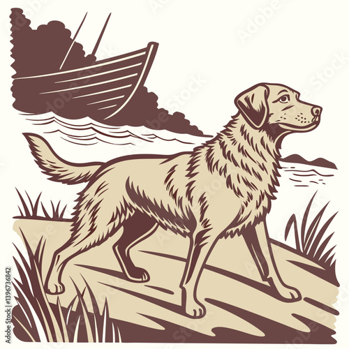 Chesapeake Bay Retriever, highly reliable and hardworking breed