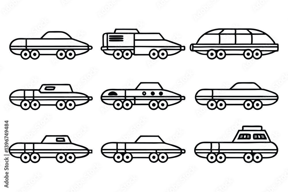 velocitytransporter line art illustration futuristic vehicle design concept sketch velocitytransporter line art illustration futuristic vehicle design concept sketch