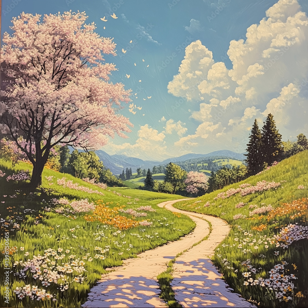 beautiful spring day