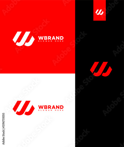 Modern Logo Design for W Letter Company