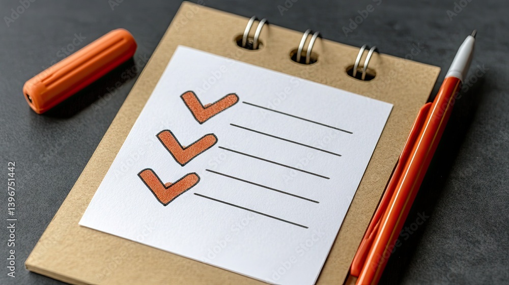 IT audit checklist and backup drives in a secure workspace