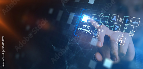 New Product Business Development Concept.