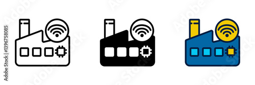 Smart Factory is an automated manufacturing facility using IoT networks for real-time monitoring, efficiency, and predictive maintenance.