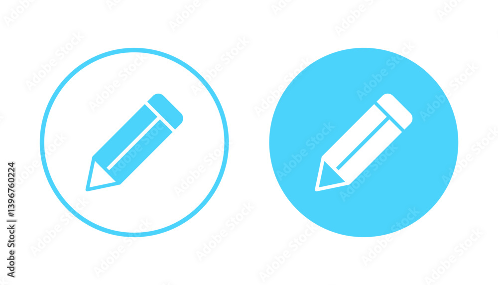Pencil icon vector. pen sign and symbol. edit icon vector Pencil icon vector. pen sign and symbol. edit icon vector