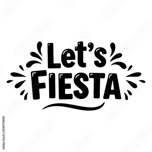Fiesta graphic design for marketing