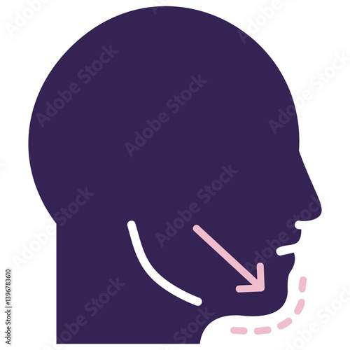 Chin Augmentation Icon
