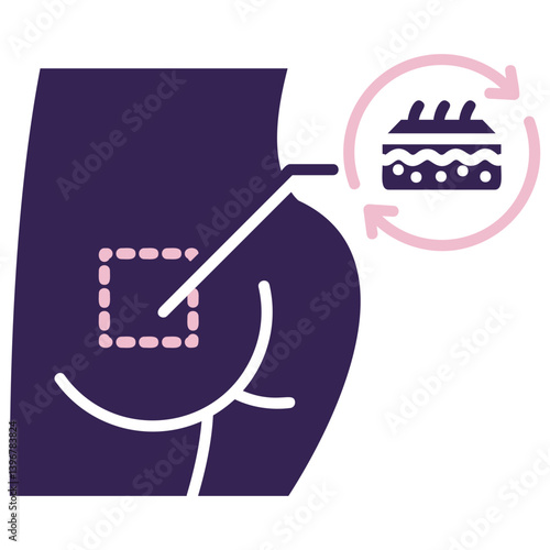 Skin Grafting Icon