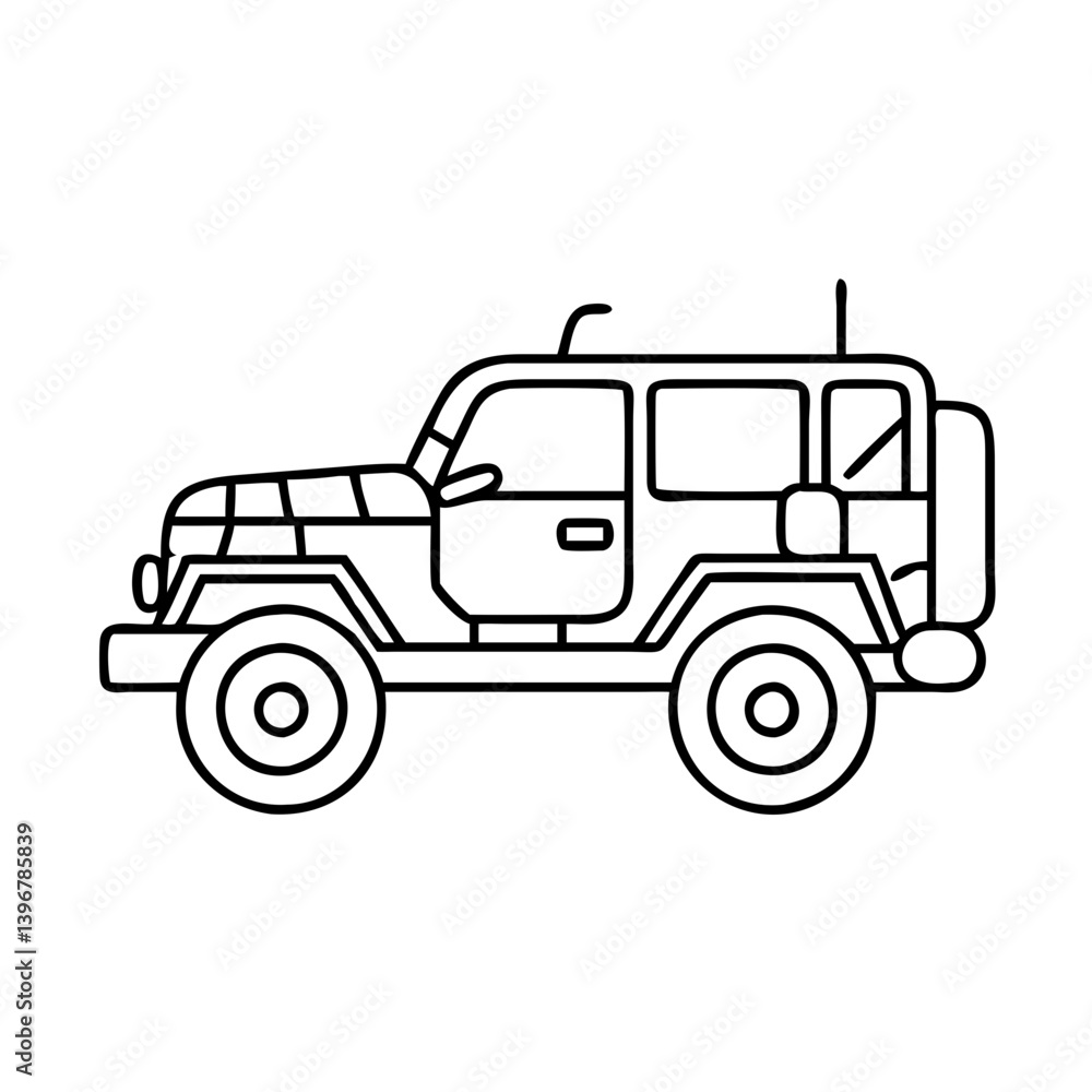 militaryjeep icon, militaryjeep line art - simple line art of militaryjeep, perfect for militaryjeep logos and icons militaryjeep icon, militaryjeep line art - simple line art of militaryjeep, perfect for militaryjeep logos and icons