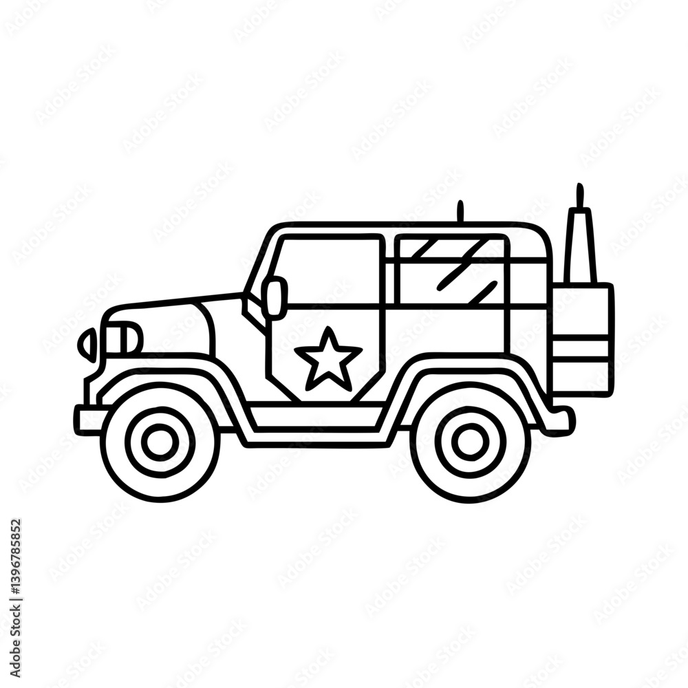 militaryjeep icon, militaryjeep line art - simple line art of militaryjeep, perfect for militaryjeep logos and icons militaryjeep icon, militaryjeep line art - simple line art of militaryjeep, perfect for militaryjeep logos and icons