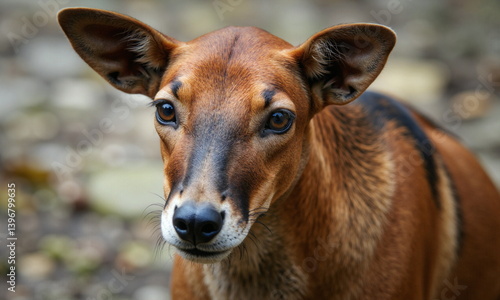 Fototapeta Naklejka Na Ścianę i Meble -  Zwierzęta w obiektywie kamery. Nasze czworonogi pozują do zdjęć. Te dzikie i te udomowione. W naturalnym świetle i otoczeniu.