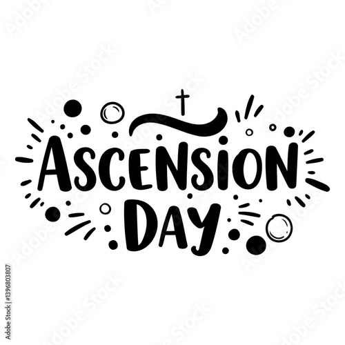 Ascension Day Graphic Design