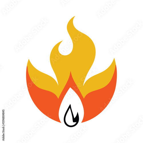 holy spirit pentecost sunday vector greetings with sacred fire