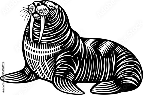 High-quality anaconda vector illustration showcasing the powerful and iconic snake in a detailed, stylized form. Ideal for wildlife education materials, reptile-themed designs, zoo brochures, nature d