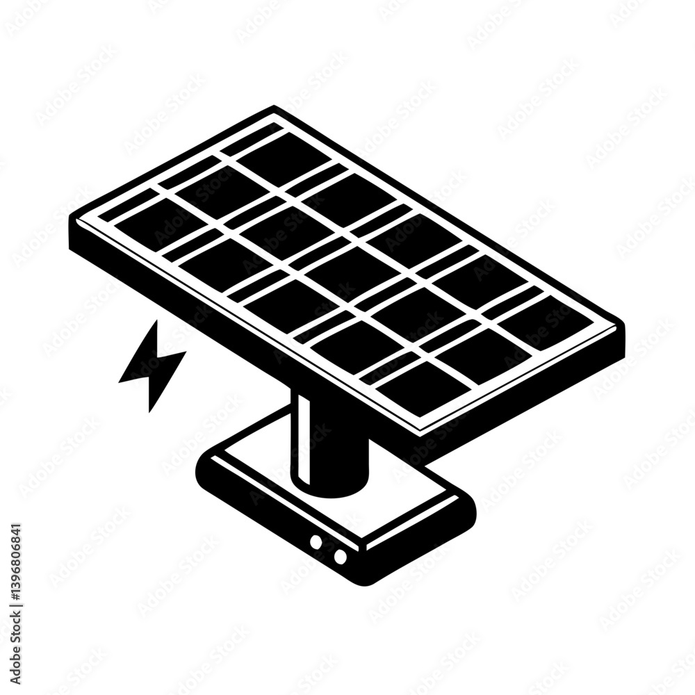 solar panel icon, solar panel silhouette vector illustration-simple silhouette illustration of solar panel, perfect for solar panel logos and icons solar panel icon, solar panel silhouette vector illustration-simple silhouette illustration of solar panel, perfect for solar panel logos and icons