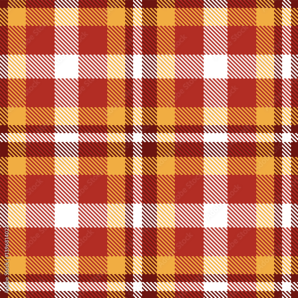 custom made wallpaper toronto digitalHighland reddy brown and Traditional butterscotch Seamless Tartan Textile Design