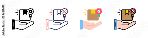 Quality Multistyle Icon Set Vector 