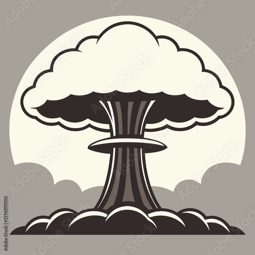 Atomic mushroom cloud 