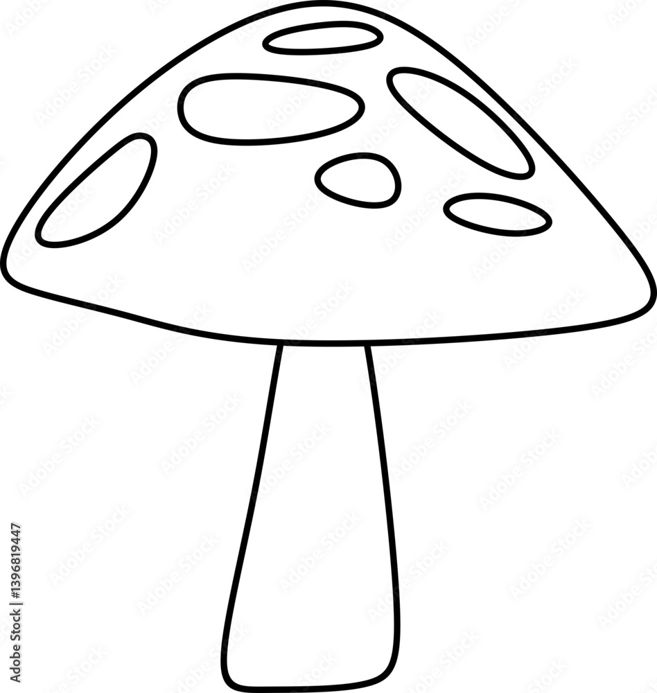 Mushroom Illustration Mushroom Illustration
