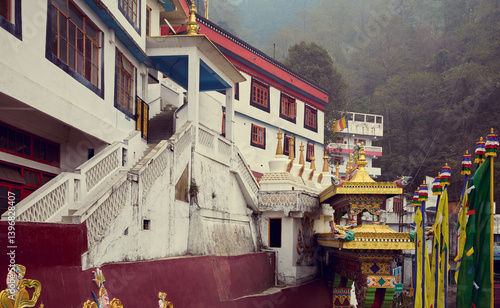 Tashi Dargyaling monastery (Tamang monastery) in Darjeeling city, India