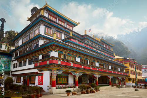 Dali monastery in Darjeeling city, India