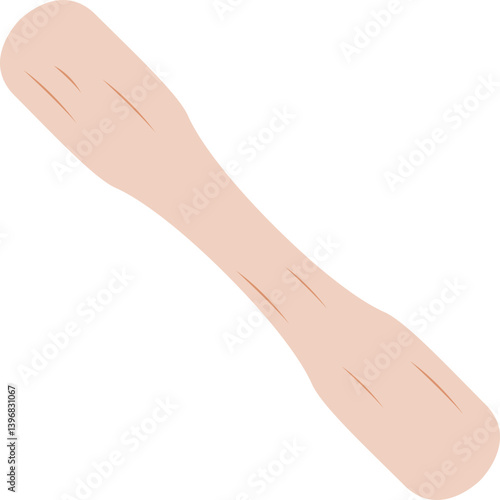 Wooden ice cream sticks