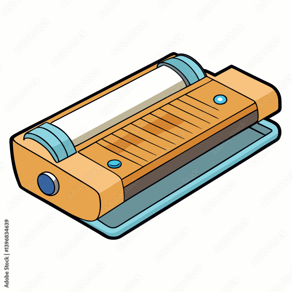 Laminator-minimalist-design-with-a-white background.