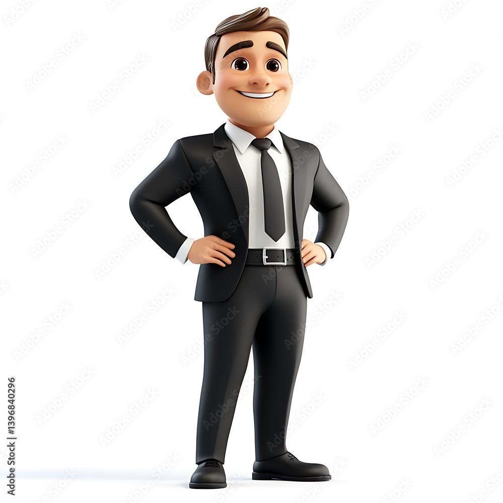 Confident Professional in a Sharp Suit: A well-dressed professional, radiates confidence as he poses, a symbol of leadership, poise, and business acumen in a refined office setting. Confident Professional in a Sharp Suit: A well-dressed professional, radiates confidence as he poses, a symbol of leadership, poise, and business acumen in a refined office setting.