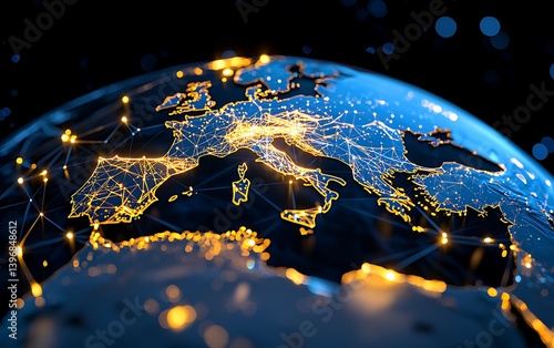 Global Europe Network Map