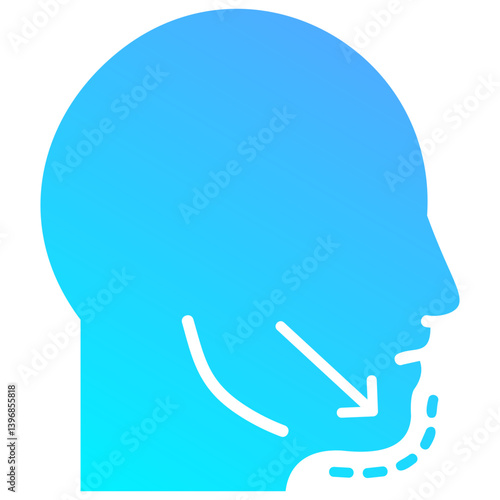 Chin Augmentation Icon