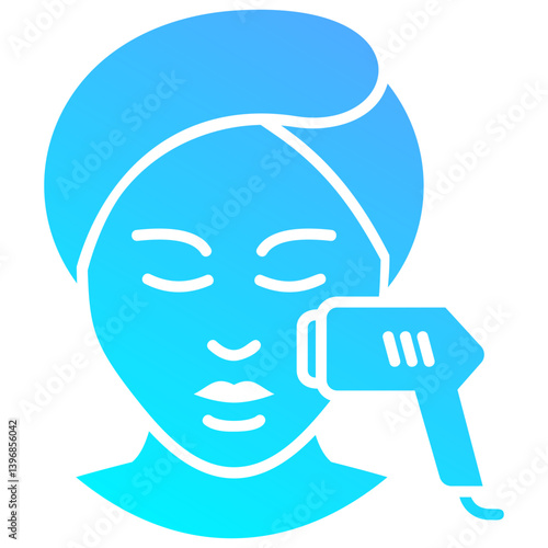 Facial Laser Icon