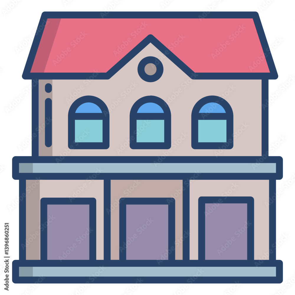 Linear color Bar icon Linear color Bar icon