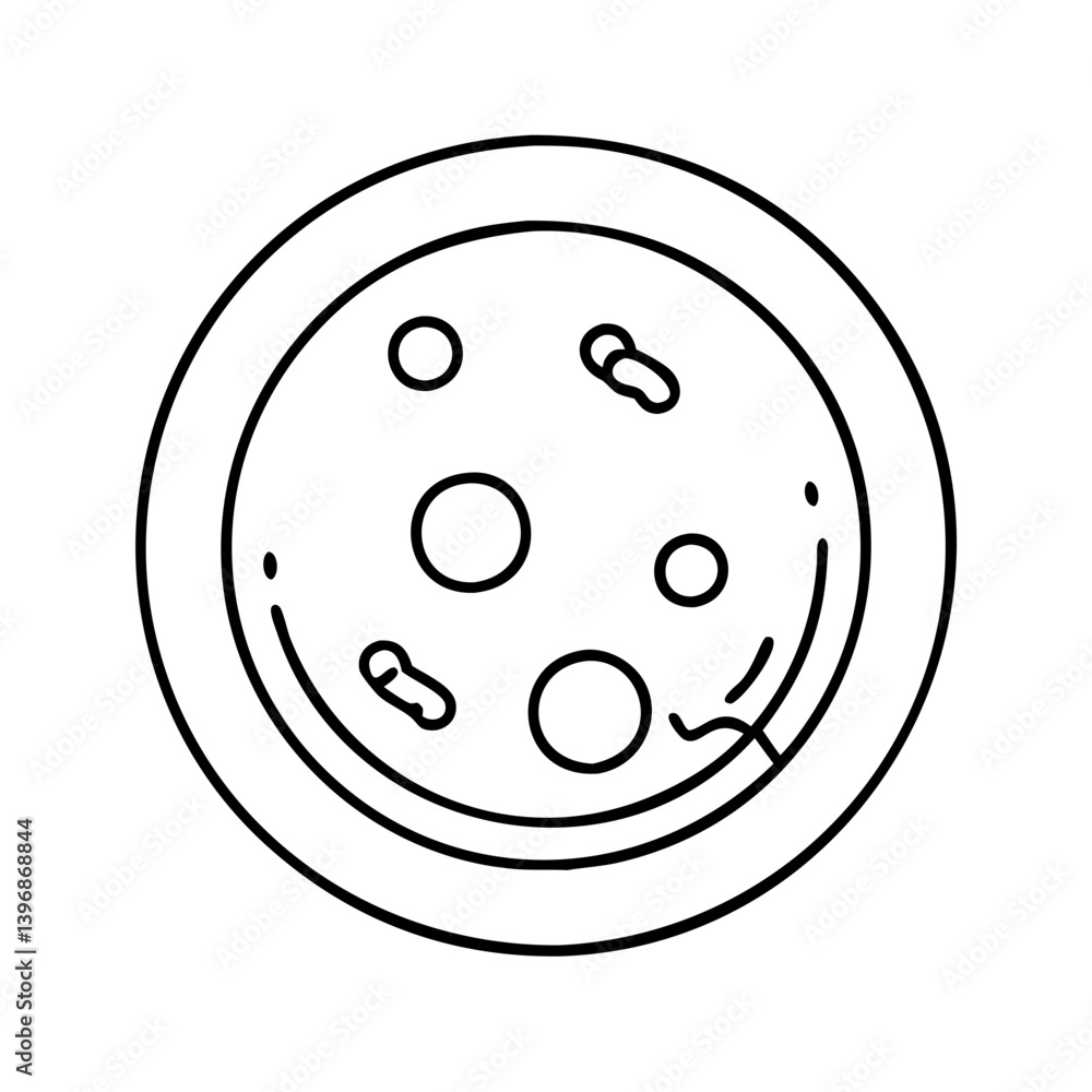 petridish icon, petridish line art - simple line art of petridish, perfect for petridish logos and icons petridish icon, petridish line art - simple line art of petridish, perfect for petridish logos and icons