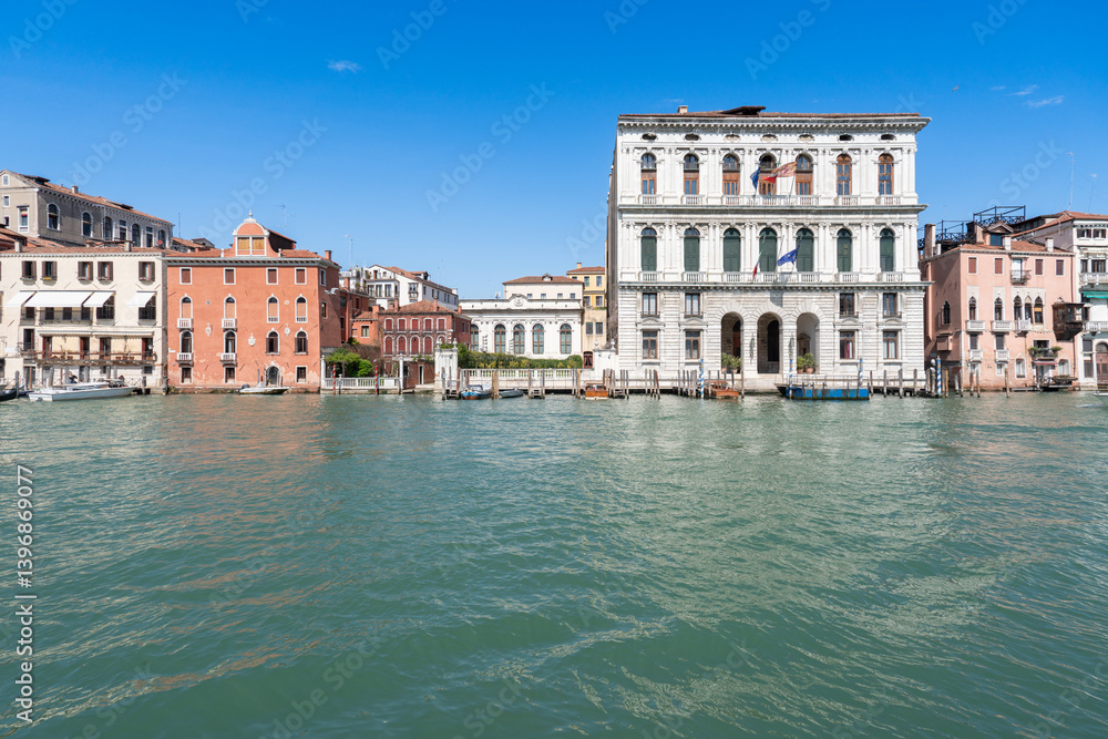 Canal grande (grand canal) in Venice, Italy