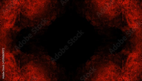 Horror scary background. grunge horror texture concrete. Red granite. Red granite background. Old vintage retro red background texture. Abstract Watercolor red grunge