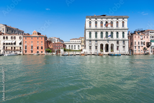 Obraz na płótnie Canal grande (grand canal) in Venice, Italy w salonie
