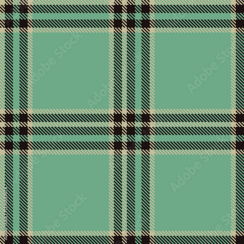 Plaid pattern seamless. Soft putty & Warm very dark brown Tartan Textile Design. 