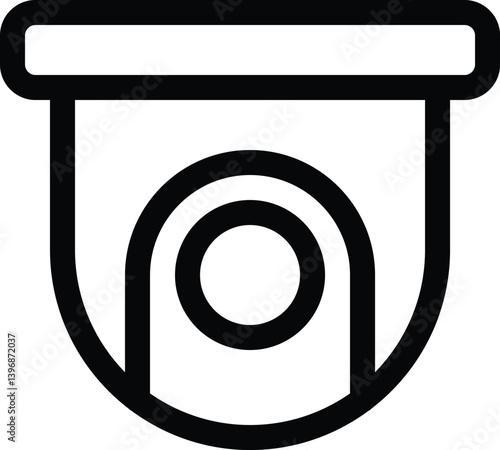 CCTV line icon