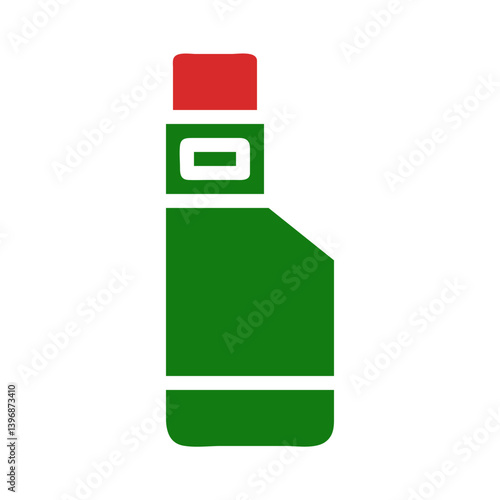 Stylized vaporizer illustration depicting a modern, minimalist design with vibrant colors