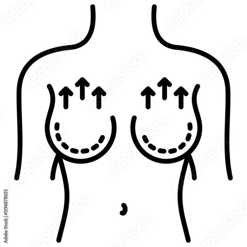 Breast Augmentation Icon