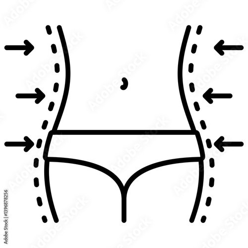 Body Shaping Icon