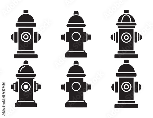 Water Hydrant Icon Graphic Design Vector Illustration