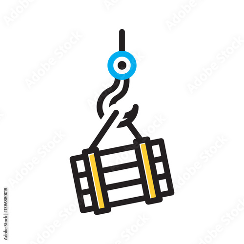Vector multi color icon for 