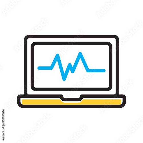 Vector multi color icon for Task manager